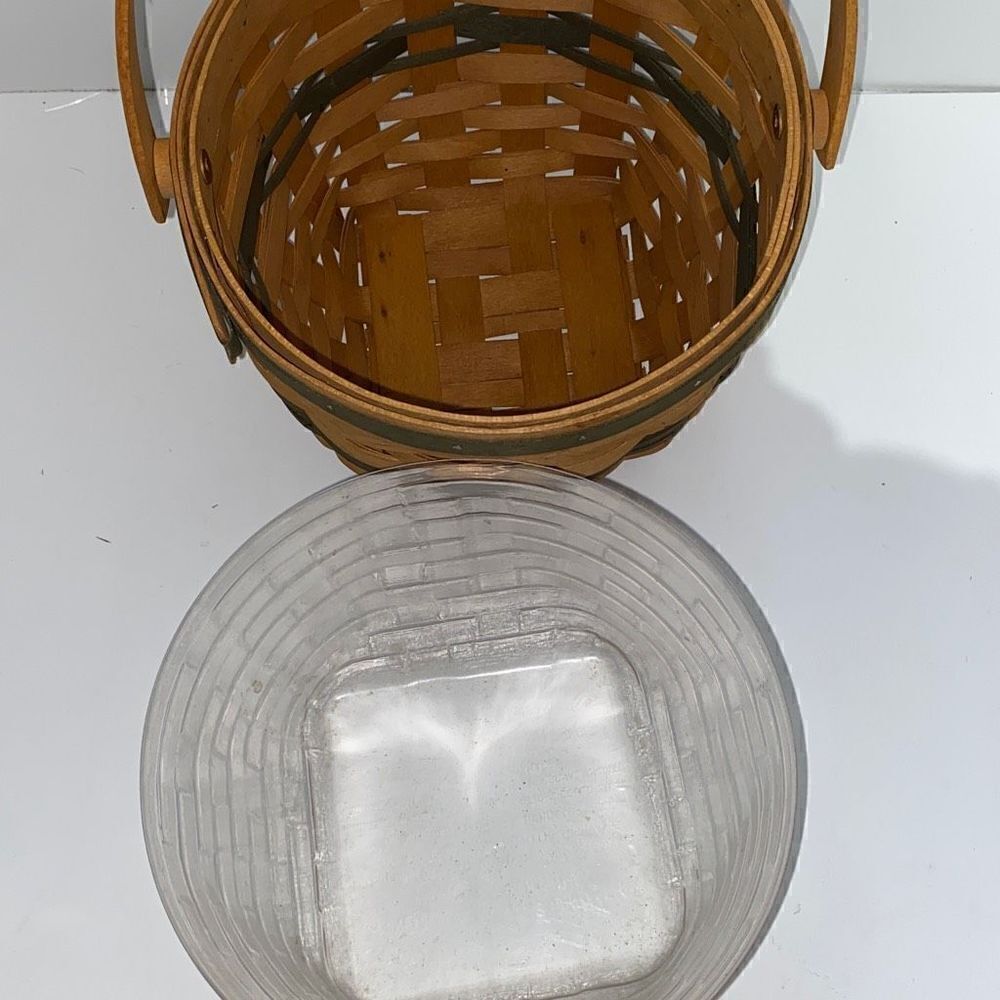 Longaberger Christmas Collection 1994 Edition Jingle Bell Woven Wooden Basket‎ - Picture 8 of 13